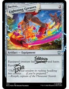 Lightning Greaves - Foil