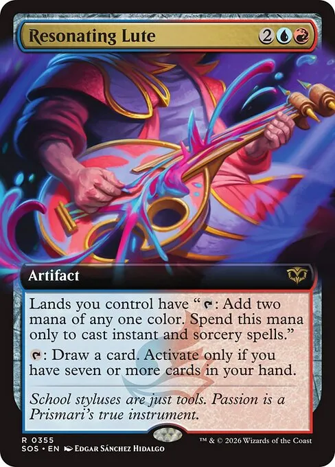 Resonating Lute - Foil