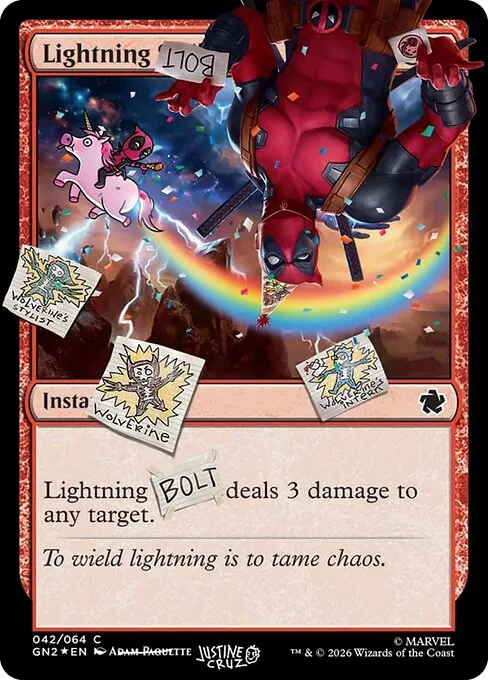Lightning Bolt - Foil