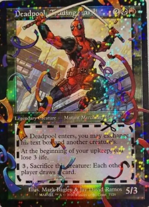 Deadpool, Trading Card - Foil