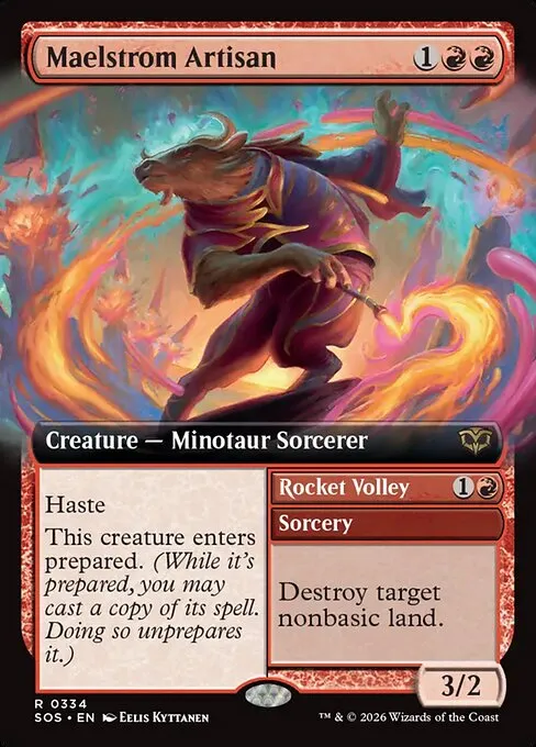 Maelstrom Artisan // Rocket Volley - Foil