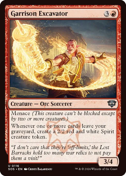 Garrison Excavator - Foil