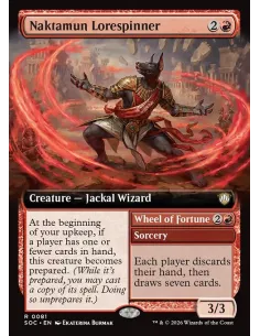 Naktamun Lorespinner // Wheel of Fortune