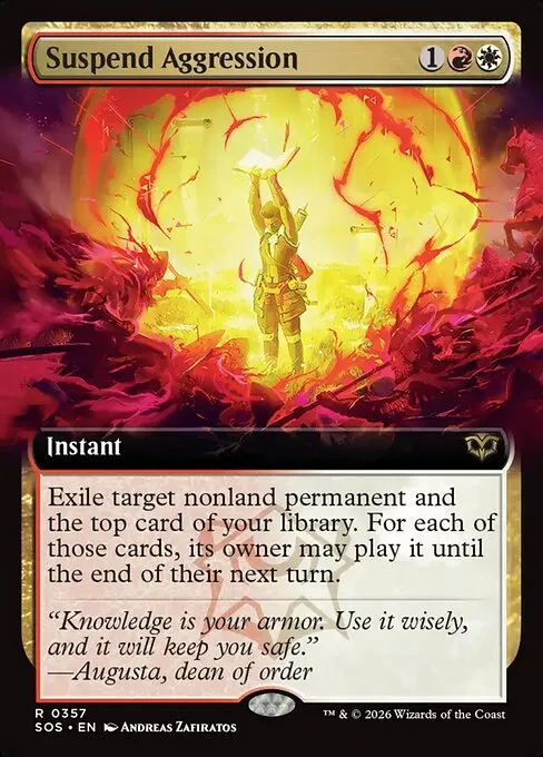 Suspend Aggression - Foil