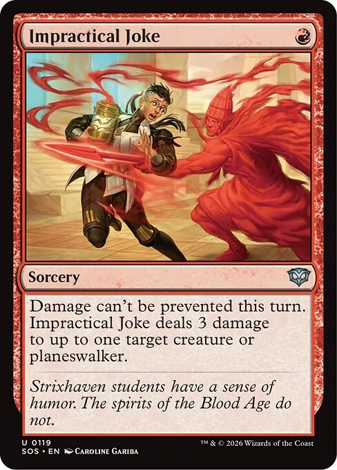 Impractical Joke - Foil