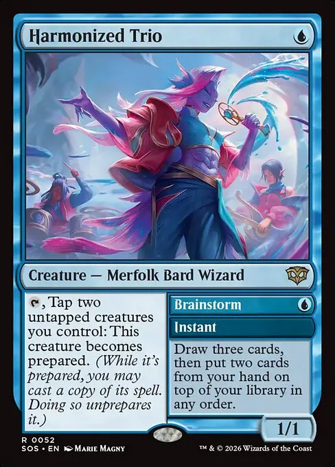 Harmonized Trio // Brainstorm - Foil