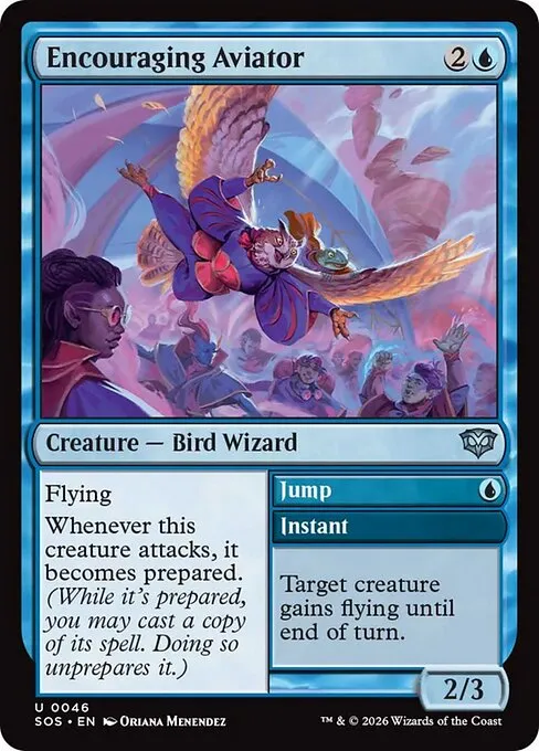 Encouraging Aviator // Jump - Foil