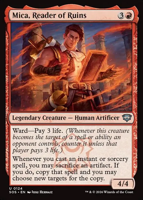 Mica, Reader of Ruins - Foil