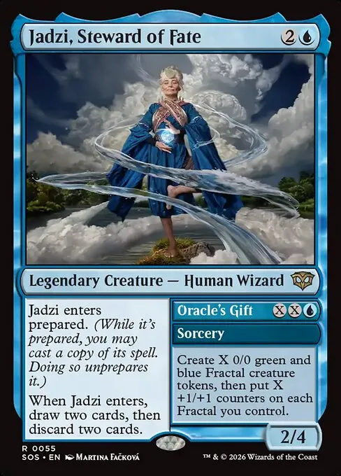 Jadzi, Steward of Fate // Oracle's Gift - Foil