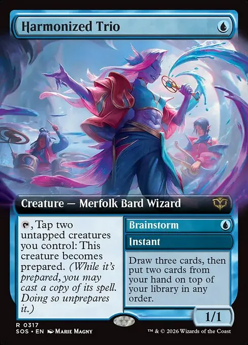 Harmonized Trio // Brainstorm - Foil