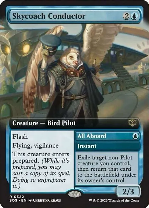 Skycoach Conductor // All Aboard - Foil
