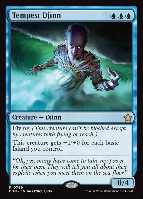 Tempest Djinn - Foil