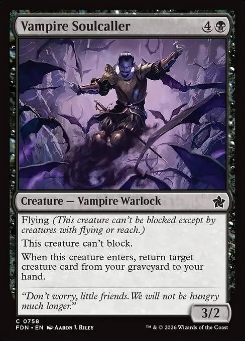 Vampire Soulcaller - Foil