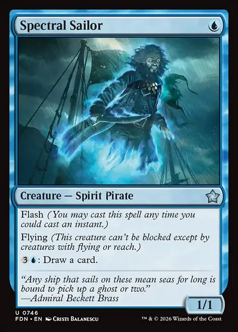 Spectral Sailor - Foil