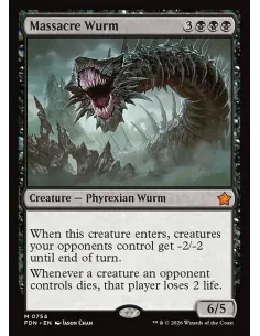 Massacre Wurm - Foil