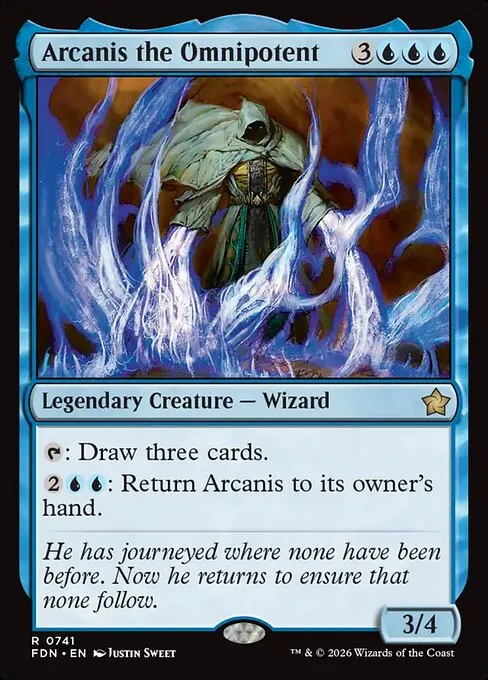 Arcanis the Omnipotent - Foil