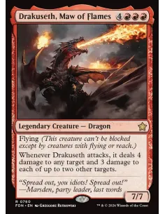 Drakuseth, Maw of Flames - Foil