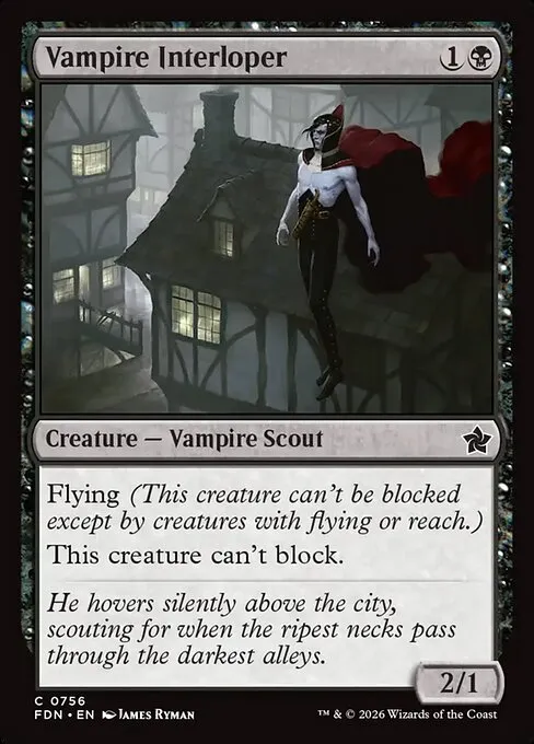 Vampire Interloper - Foil