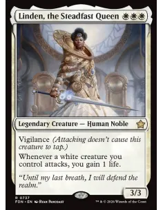 Linden, the Steadfast Queen - Foil