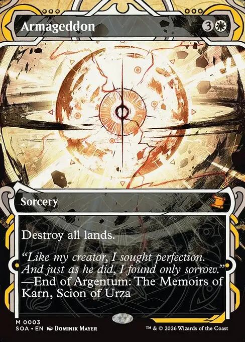 Armageddon - Foil