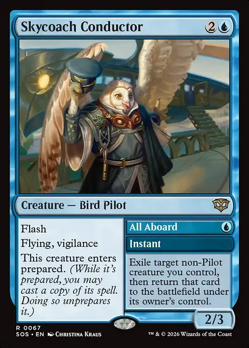 Skycoach Conductor // All Aboard - Foil