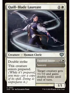 Quill-Blade Laureate // Twofold Intent - Foil