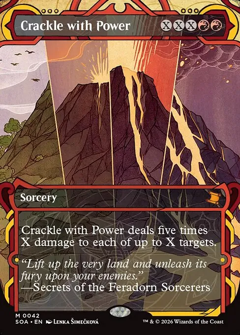 Crackle with Power - Foil