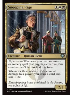Snooping Page - Foil