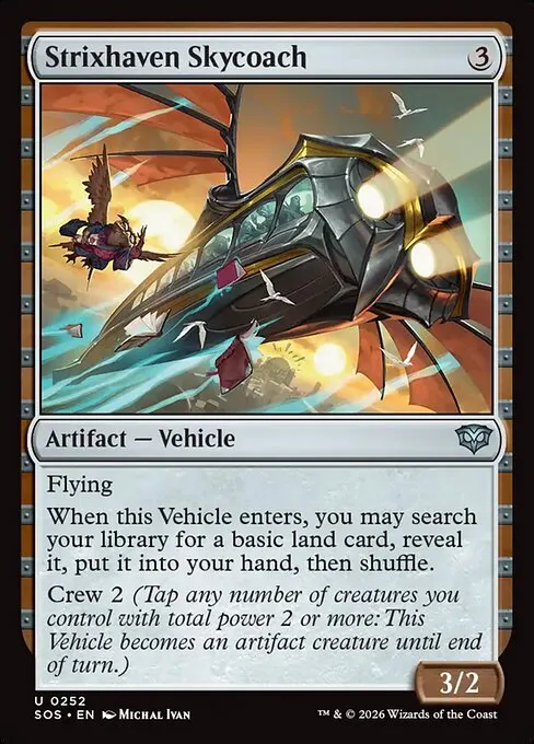 Strixhaven Skycoach - Foil