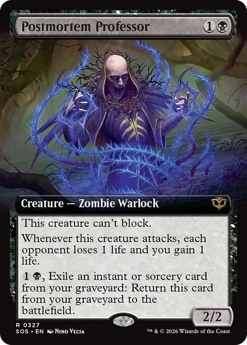 Postmortem Professor - Foil