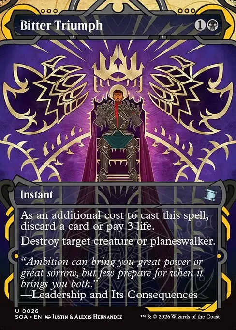Bitter Triumph - Foil