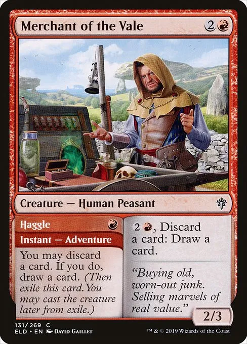 Merchant of the Vale // Haggle - Foil