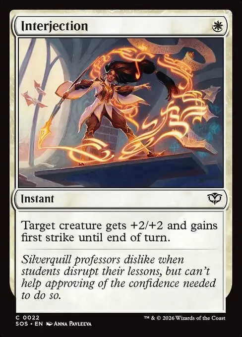 Interjection - Foil
