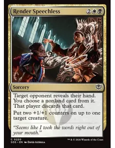 Render Speechless - Foil