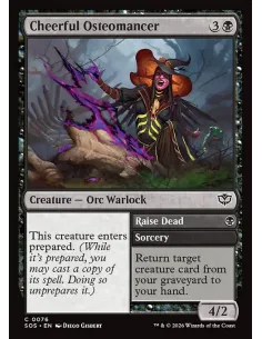 Cheerful Osteomancer // Raise Dead - Foil
