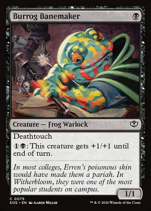 Burrog Banemaker - Foil