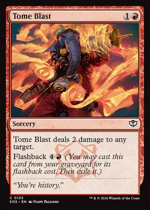 Tome Blast - Foil