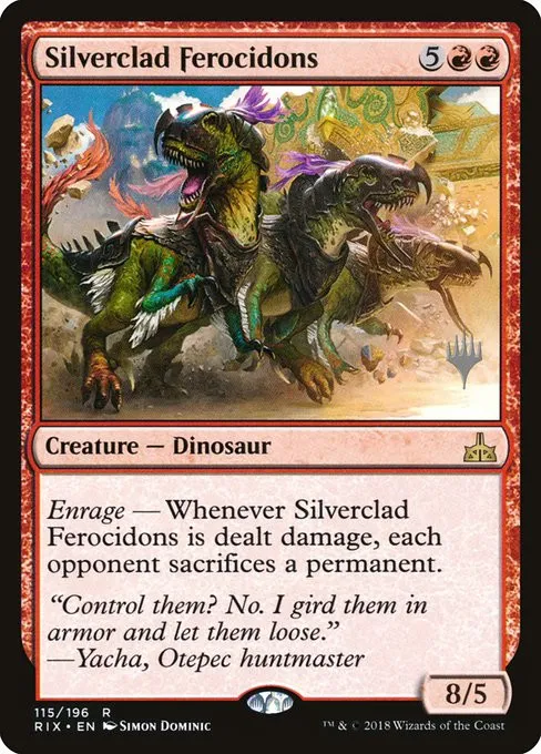 Silverclad Ferocidons - Foil