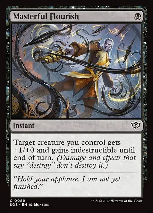 Masterful Flourish - Foil