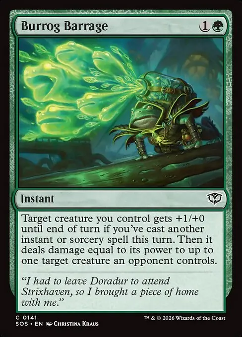 Burrog Barrage - Foil
