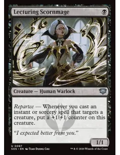 Lecturing Scornmage
