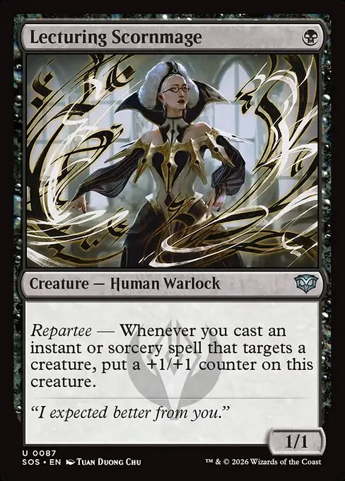 Lecturing Scornmage - Foil
