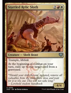 Startled Relic Sloth - Foil