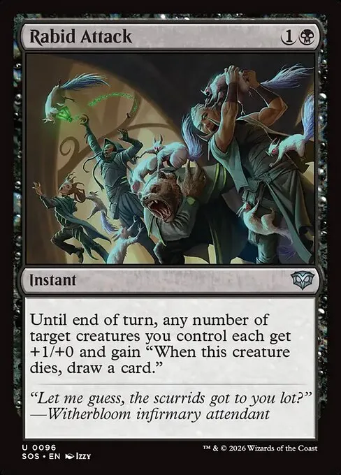 Rabid Attack - Foil