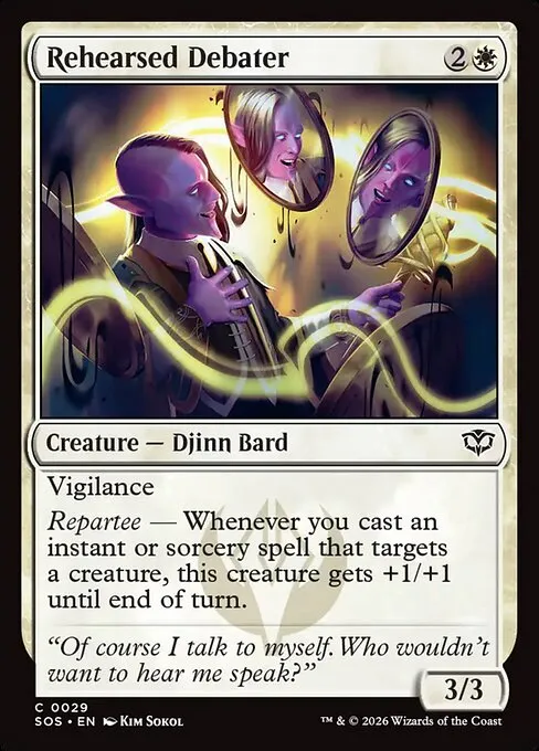 Rehearsed Debater - Foil