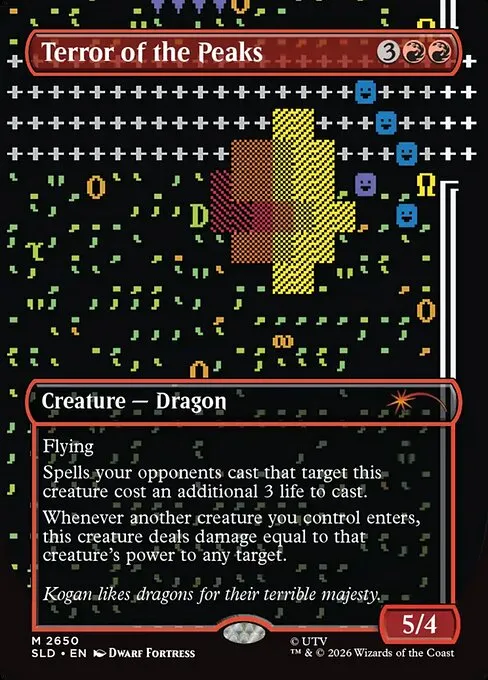 Terror of the Peaks - Foil