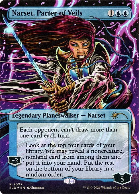 Narset, Parter of Veils - Foil
