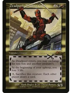 Deadpool, Trading Card