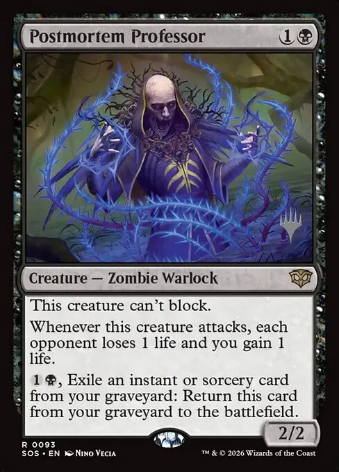 Postmortem Professor - Foil