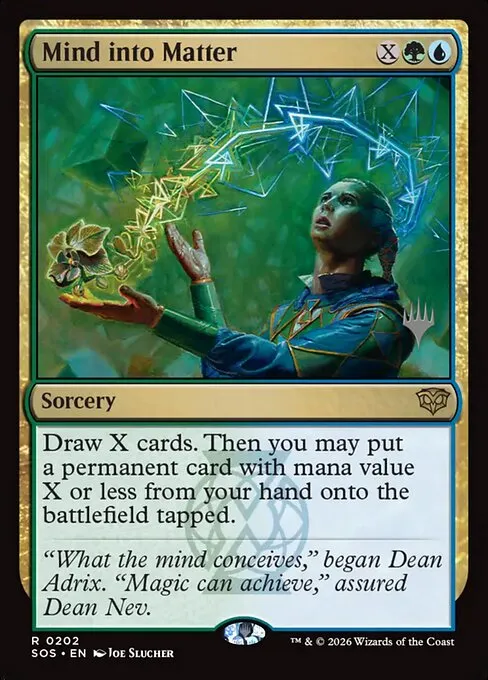 Mind into Matter - Foil